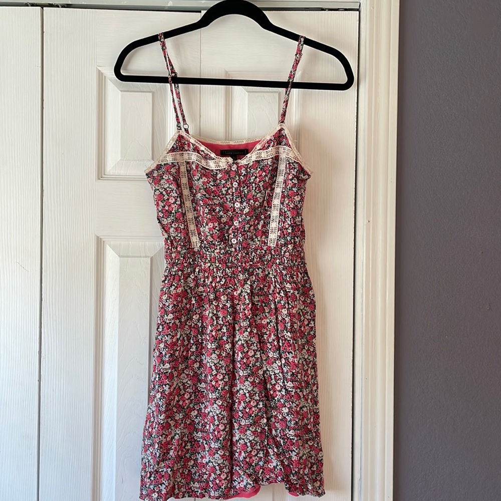 Luca couture floral sun dress